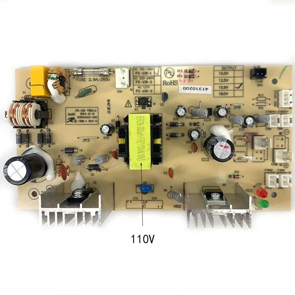 Wine Cooler Spare Part  FX-108-1 110V 15.9V Cirucuit Board Wine Storage Cabinet Mainboard