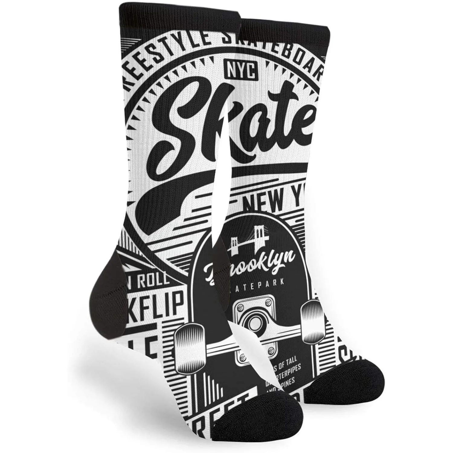 

Novelty Crew Socks Cozy Cool For Women & Men Sock