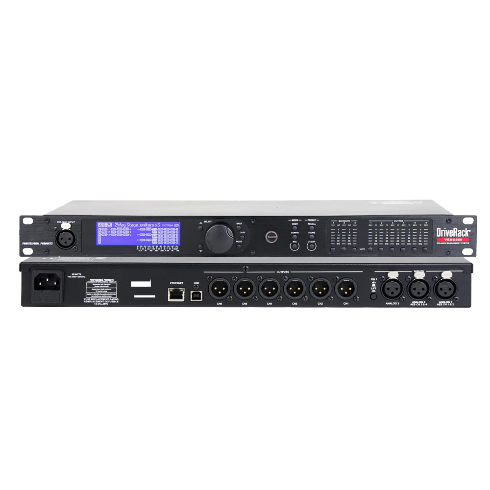 

PA2/260/360 DriveRack Audio Effects Processor Digital Audio Processor Speaker Management Professional Digital Audio Processor