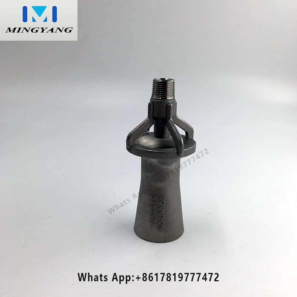 1PCS BSPT Stainless Steel 316 Eductor Venturi Nozzle Epoxy Industrial Mixed Jet Venturi Nozzle