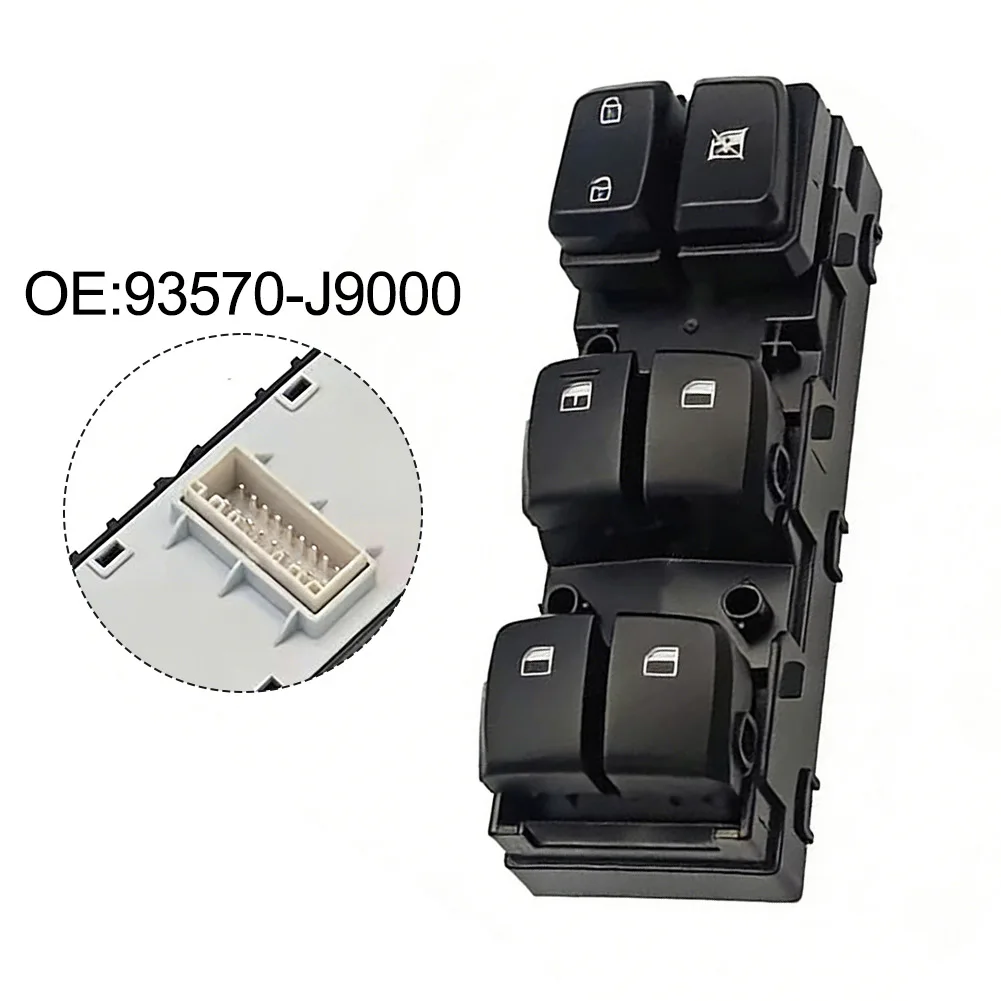 DIY Installation Plastic Metal Power Window Switch Electric Switch Ready To Install Reliable Performance For Kona 2018-2021