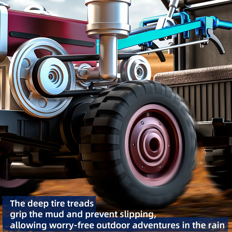 Cooles Spielzeugauto, lustiges Geschenk, vollständiger 4WD-Rc-Truck, Kawaii handgeführter Traktor, Rc-Autos, Furzspray-Monster-Truck, Spielzeug für Kinder