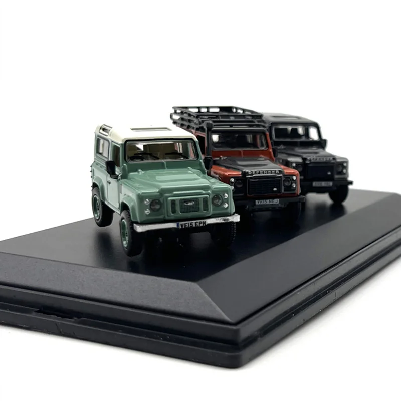 1:76 Scale Diecast Alloy Land Rover Defende Off-road Vehicle Model Classic Toy Adult Collectible Gift Souvenir Static Display