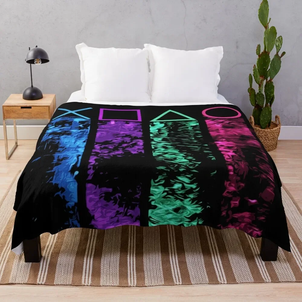 

The player Throw Blanket Designers Fashion Sofas Soft Plaid Blankets
