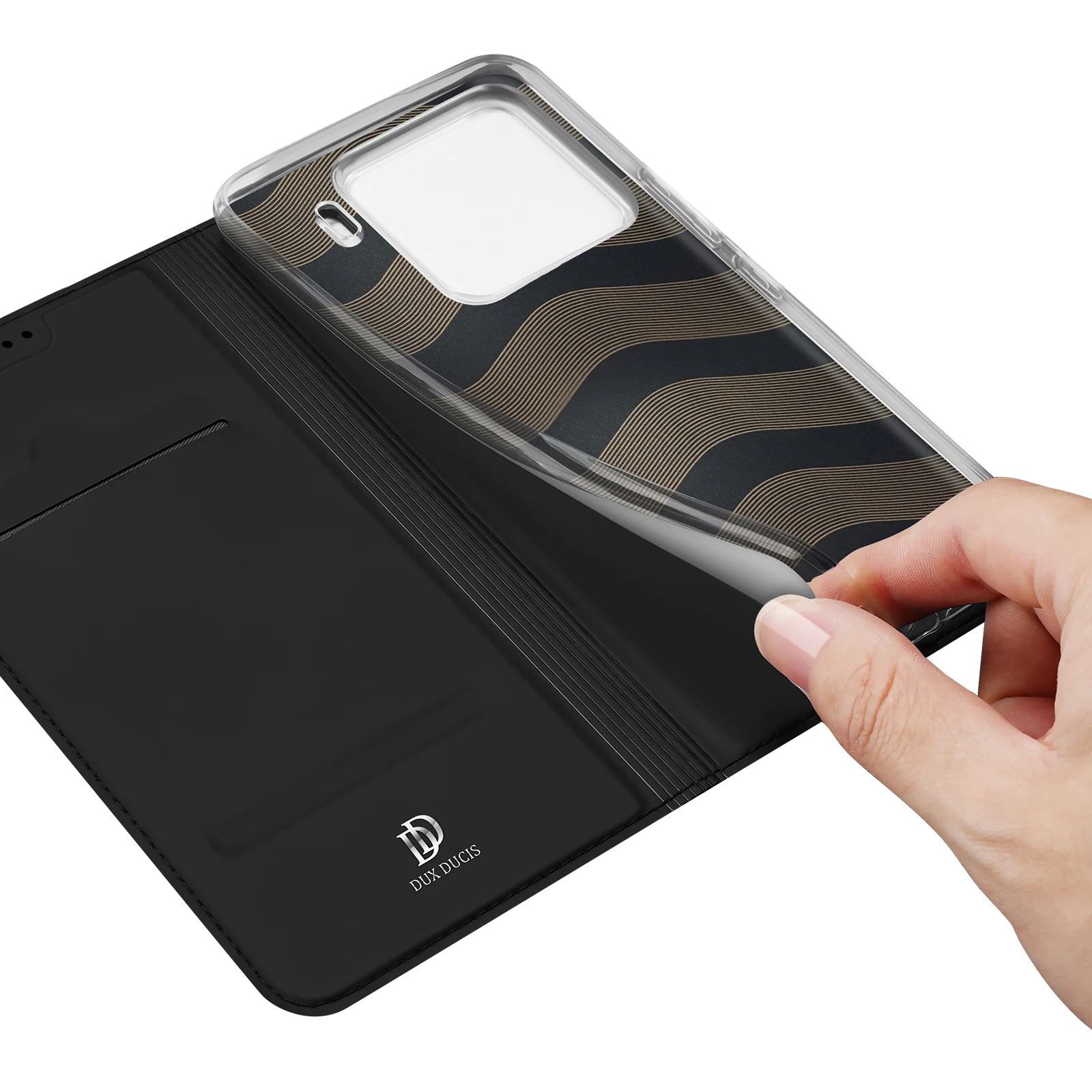 DUX DUCIS PU Leather Magnetic Flip Case For Xiaomi 15 17 Pro Max XM 15T 15T Pro Redmi 13 Poco C75 Wallet Card Slot Protect Cover