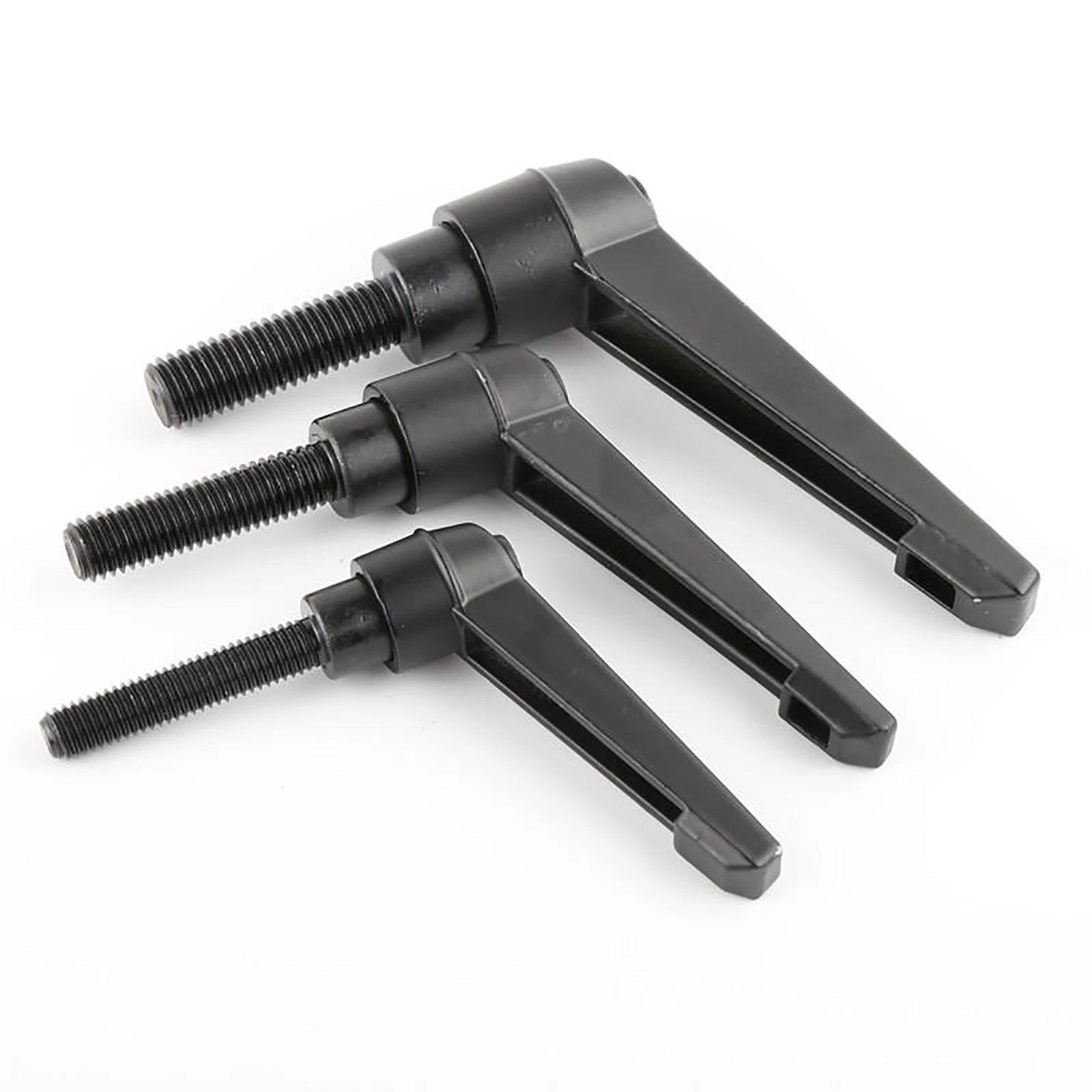 10PCS Adjustable Handle Lever Clamping Handles Metal Knob Machinery Tools Male Female Thread Diameter M4-M16 Length 10mm-80mm