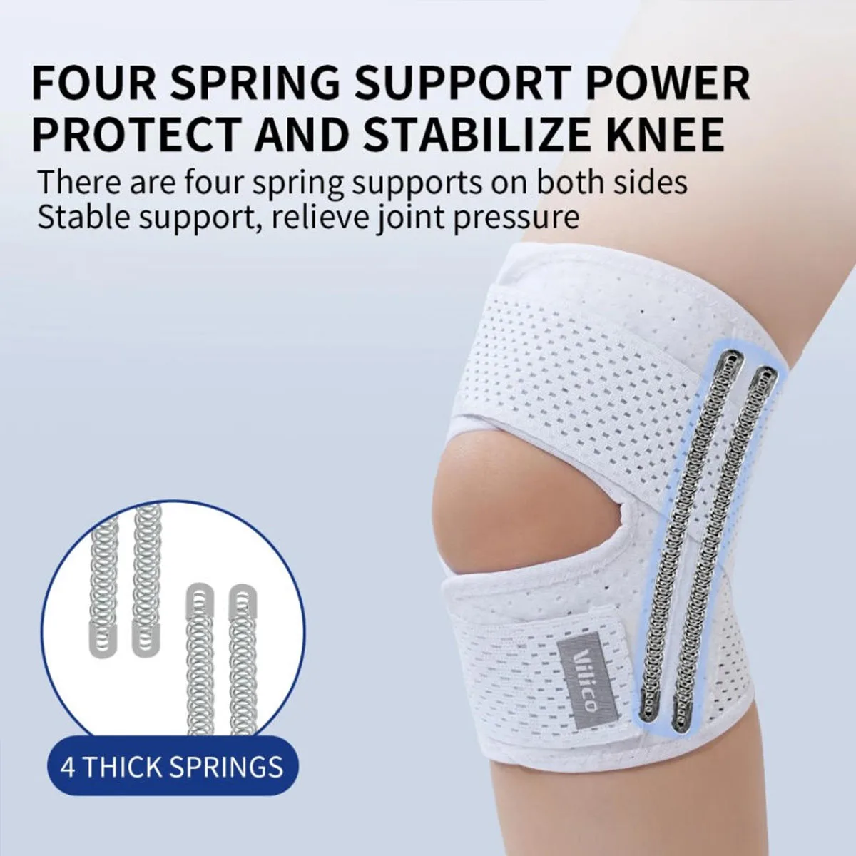 Outdoor Sports Knee Pads Summer Thin Men's and Women's Basketball, Running, Hiking and Other Daily Sports Knee Covers
