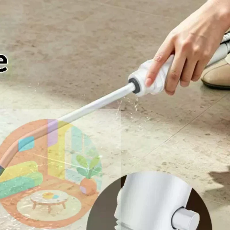 High Pressure Cleaning Nozzle, Elongated Curved Shower Sprayer For Toilet Gap Floor Drain Deep Stain Washing,1/2'' Interface