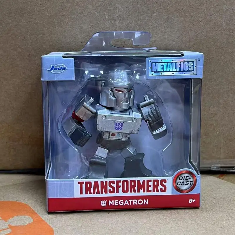 Jada Transformers Height 8cm Metal Ornament  Optimus Prime Megatron Bumblebee Captain Gorilla Desktop Ornament Decoration