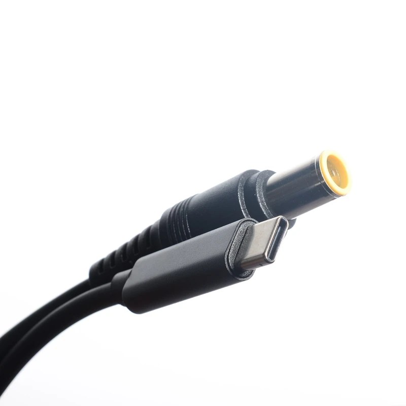 Type C USB C to 7.9*5.5mm Plug Power Delivery PD Adapter Cable for Lenovo ThinkPad X60 T60 T61 X200 X201 X220 X230