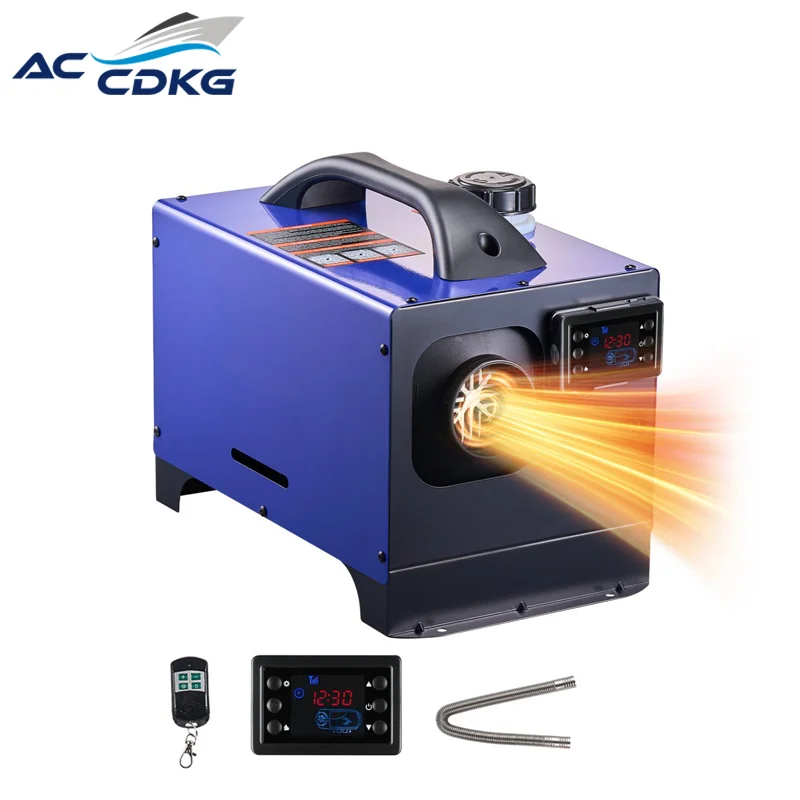 

Дизельный автономный отопитель универсальный 12/24В 5кВт, алюминиевый сплав, гарантия 1 год