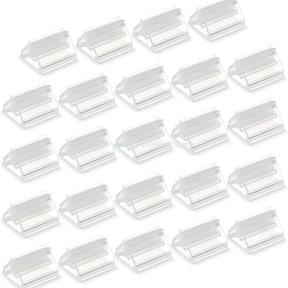 

100pcs Card Base Stand Clear Display Shelves Name Card Holder Plastic Desk Accessories Board Game Accessories
