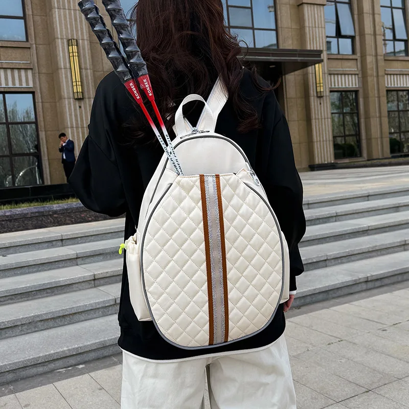 

2025 Новый модный и легкий многофункциональный рюкзак, большая вместительная сумка для теннисной ракетки, сумка для пикбола, тенниса, бадминтона