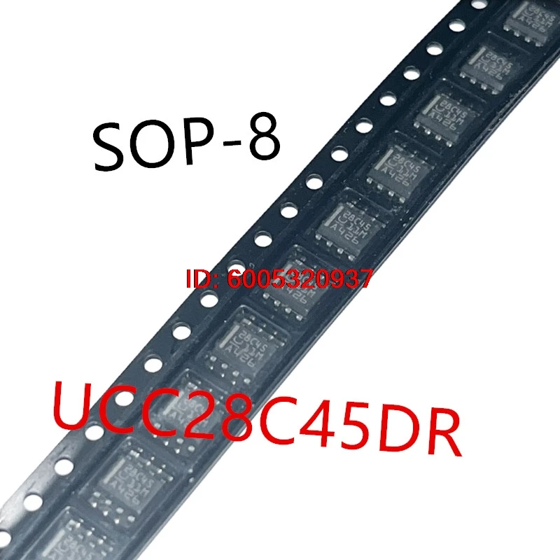 10piece  UCC28C43DR  28C43 、UCC28C44DR  28C44 、UCC28C45DR  28C45 、UCC28C51DR  28C51  New PWM controller chip  UCC28C44