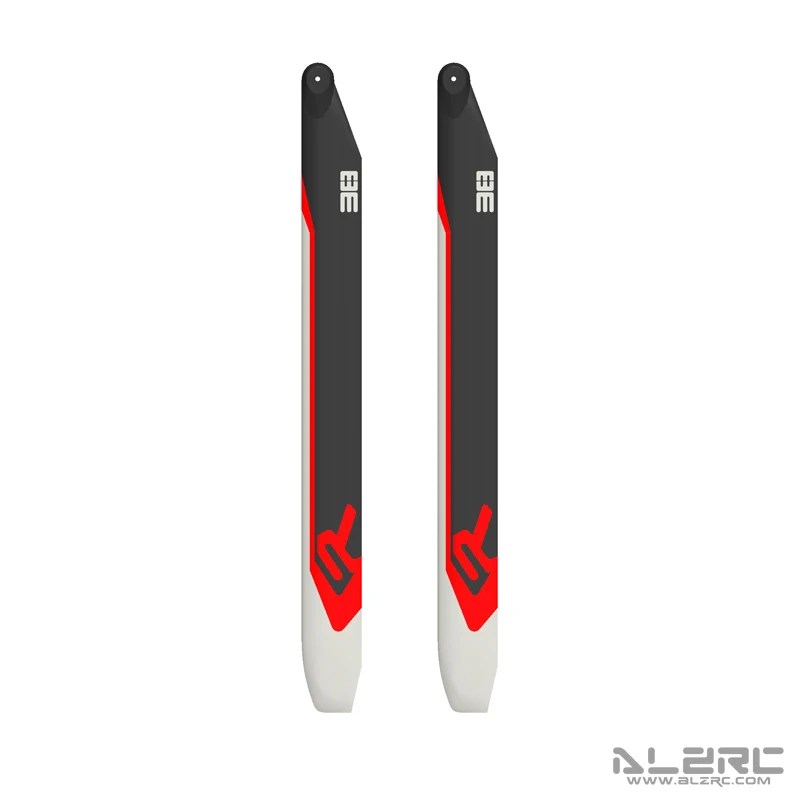 ALZRC R Series Helicopter 3K Carbon Fiber Main Blades 360MM 380MM 420MM 520MM 560MM for extreme 3D flight