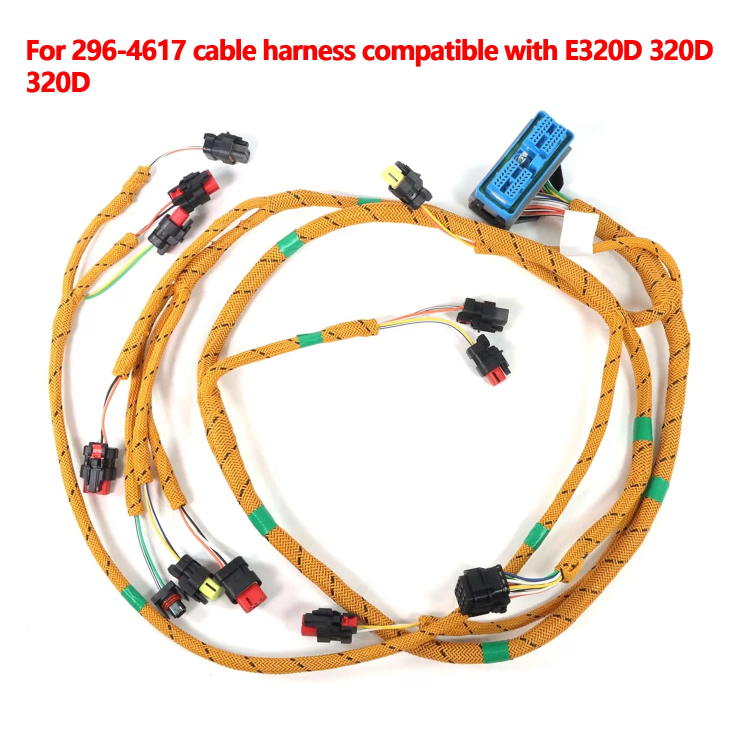 for CAT excavator engine 296-4617 2964617 cable harness compatible with E320D 320D 320D FM 320D FM RR
