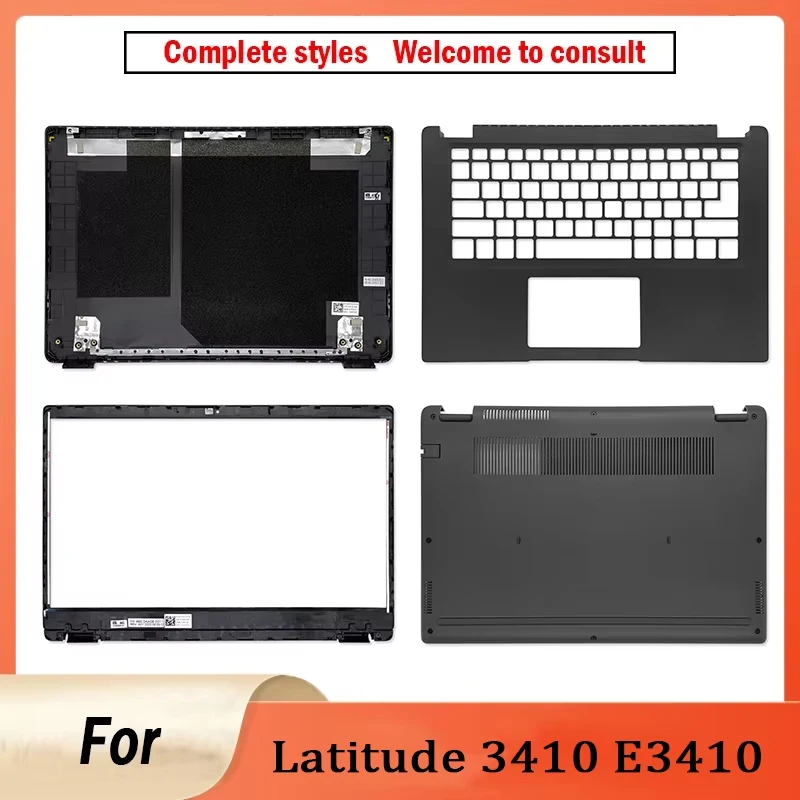 New For Latitude 3410 E3410  Laptop Shell LCD Top Cover Back Cover Front Bezel Palmrest Lower Bottom Case 0GMYC0 00MC2P 0VMY1K