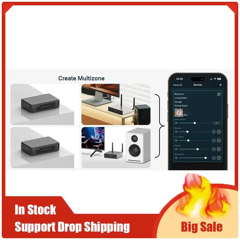 Top Deals S10 + Draadloze Muziek Streamer 3.5Mm Jack Aux Bluetooth Audio-ontvanger Voor PC Audio Jack Adapter AUX draadloze