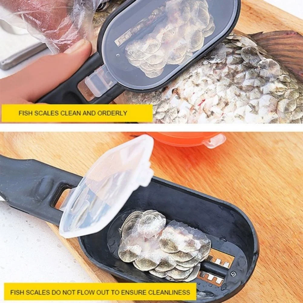 Multifunction Scraping Fish Scale Brush Disassembly Fish Knife Quickly Cleaning Fish Scales Home Kitchen Tool