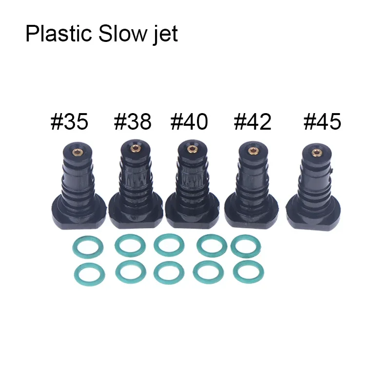 Jet de carburador de generador profesional 99204-ZE0-0350 para chorro lento de carburador de generador EU2000i # 35 # 38 # 40 # 42 # 45
