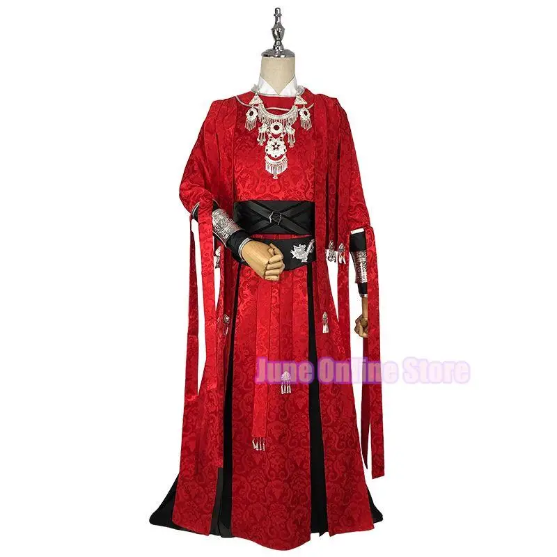 Tian Guan Ci Fu Cosplay Hua Cheng Kleidung Anime Heaven Official's Bless HuaCheng Kleidung Traje Party Für Männer Frauen Rollenspiele