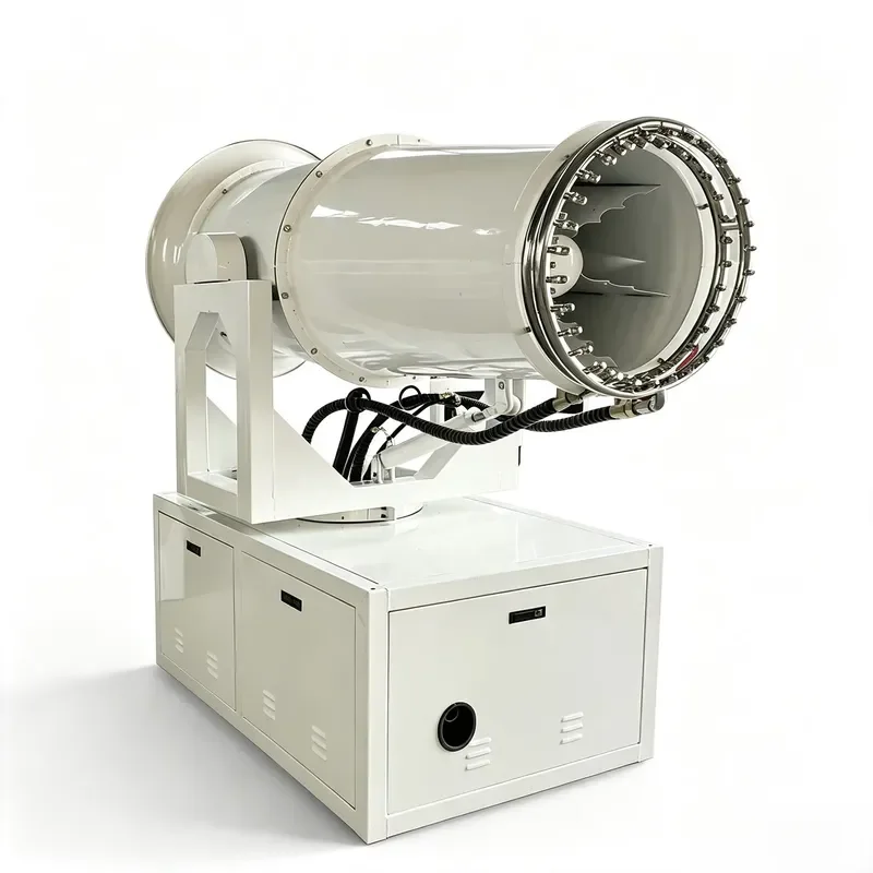 Orchard Frost Protection Fog Cannon 30-60M Electric Dust Control Water Mist Sprayer for Fruit Farm Vineyard Cold Weather