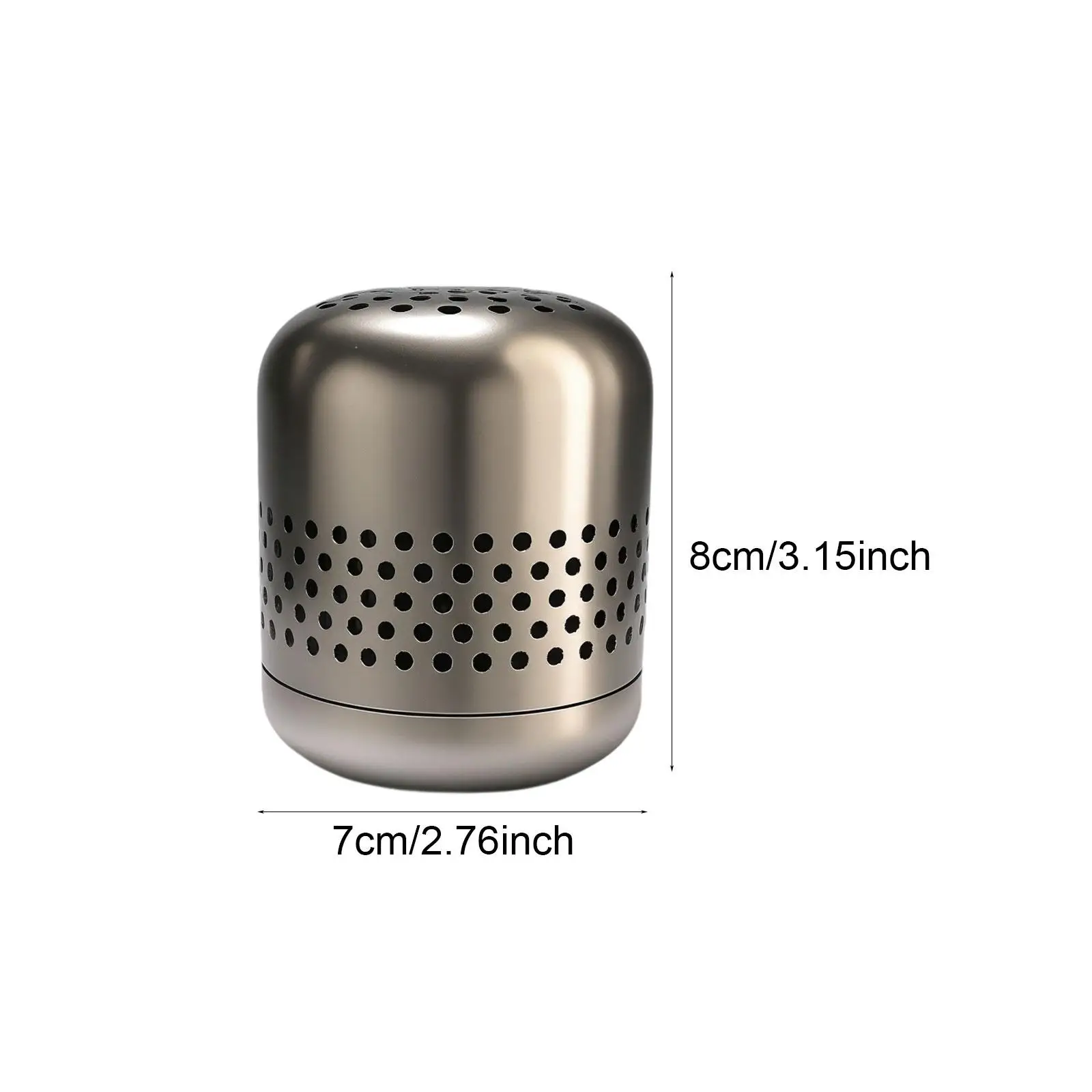 

Fridge Deodorizer Sturdy Room Simple Installation High Performance RV Attachment Replacement Silver Kitchen Gadget Accessories