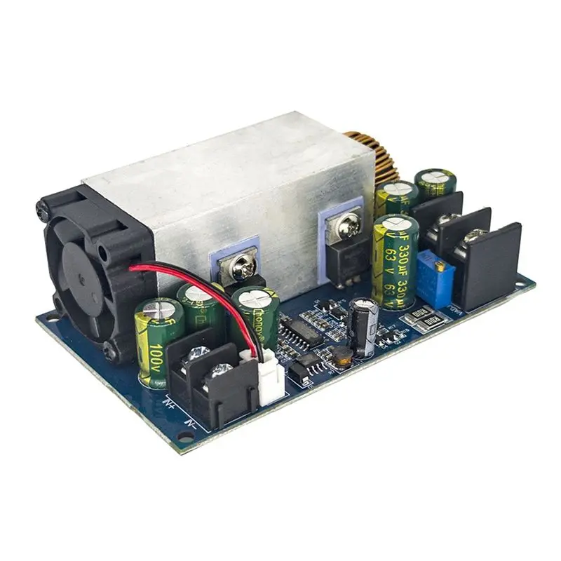 A74E-600W 25A CC CV Adjustable Power Supply Module LED Driver DC-DC Buck Converter Voltage Regulator Module 12-75V To 2.5-60V