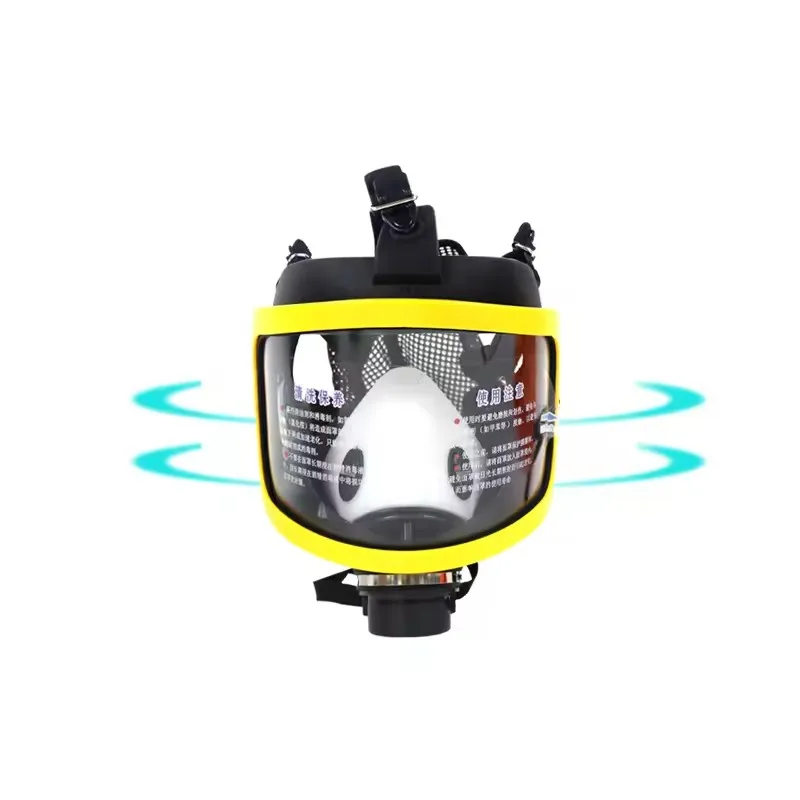 جديد الصناعية كامل الوجه الغاز مع خزان تصفية سبلاش برهان تنفس قناع الغبار لطلاء رش المبيدات سلامة العمل #4