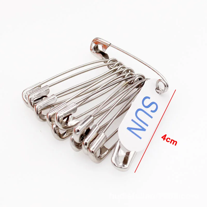120pcs Silver Safety Pins, Premium Baby Safety Pins & Magic Safety Pins