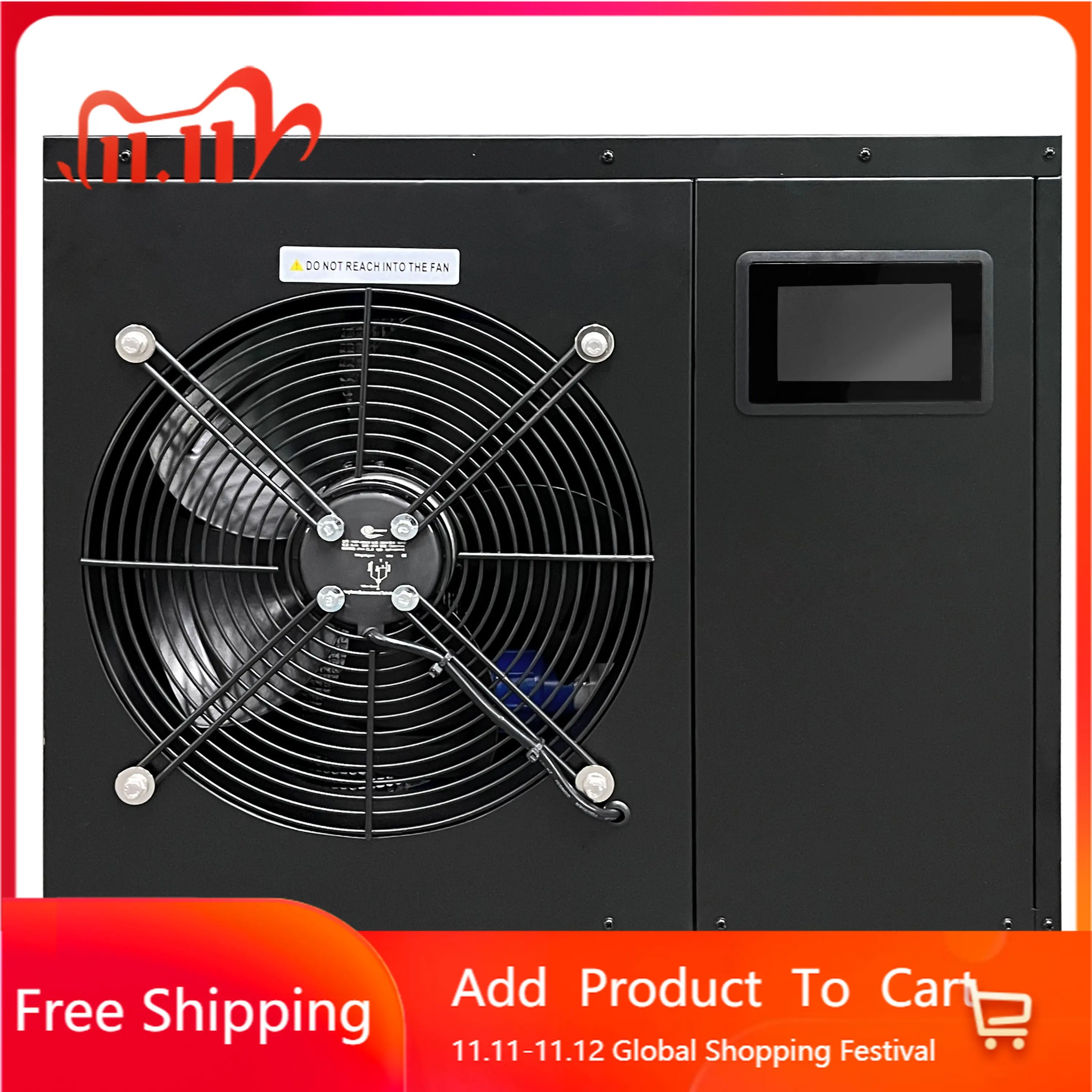 Commercial Ice Bath Chiller, High‑Capacity Cooling System with Precise Temp Control for Sports Recovery