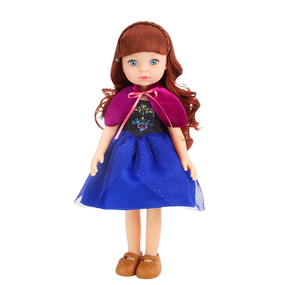 ตุ๊กตาเหมือนจริงขนาด 13 นิ้วสำหรับเด็กผู้หญิง, ตุ๊กตาขยับได้พร้อมชุดแต่งตัว, ของขวัญสะสมวันเกิดสำหรับเด็ก