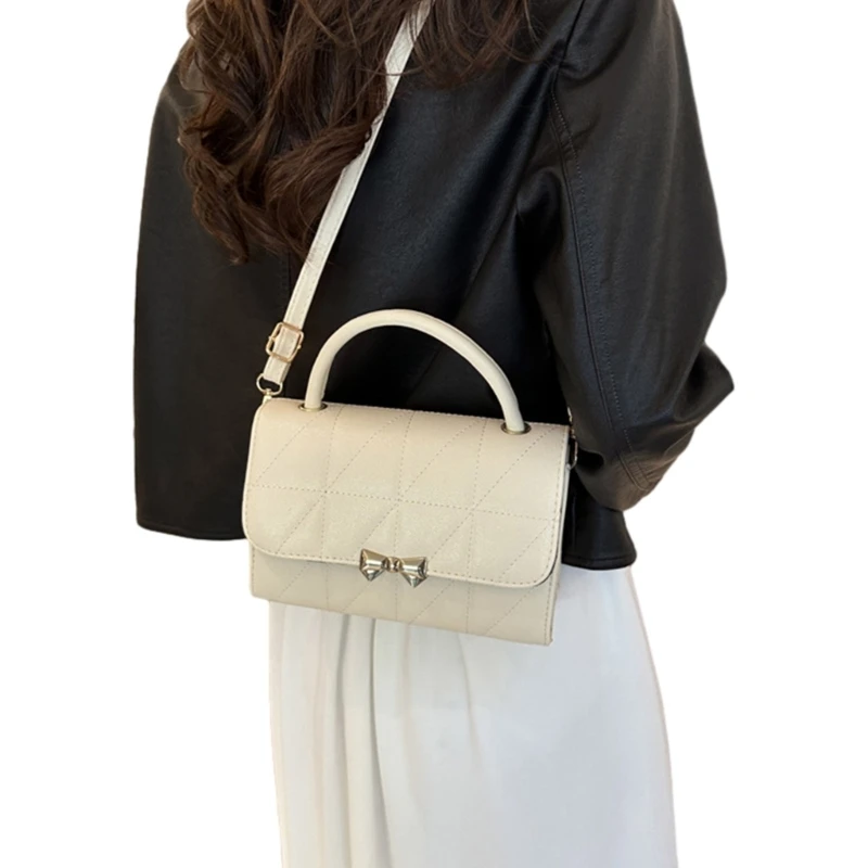 Гладкая сумка через плечо из искусственной кожи, модная сумка через плечо, идеально подходящая для повседневного использования