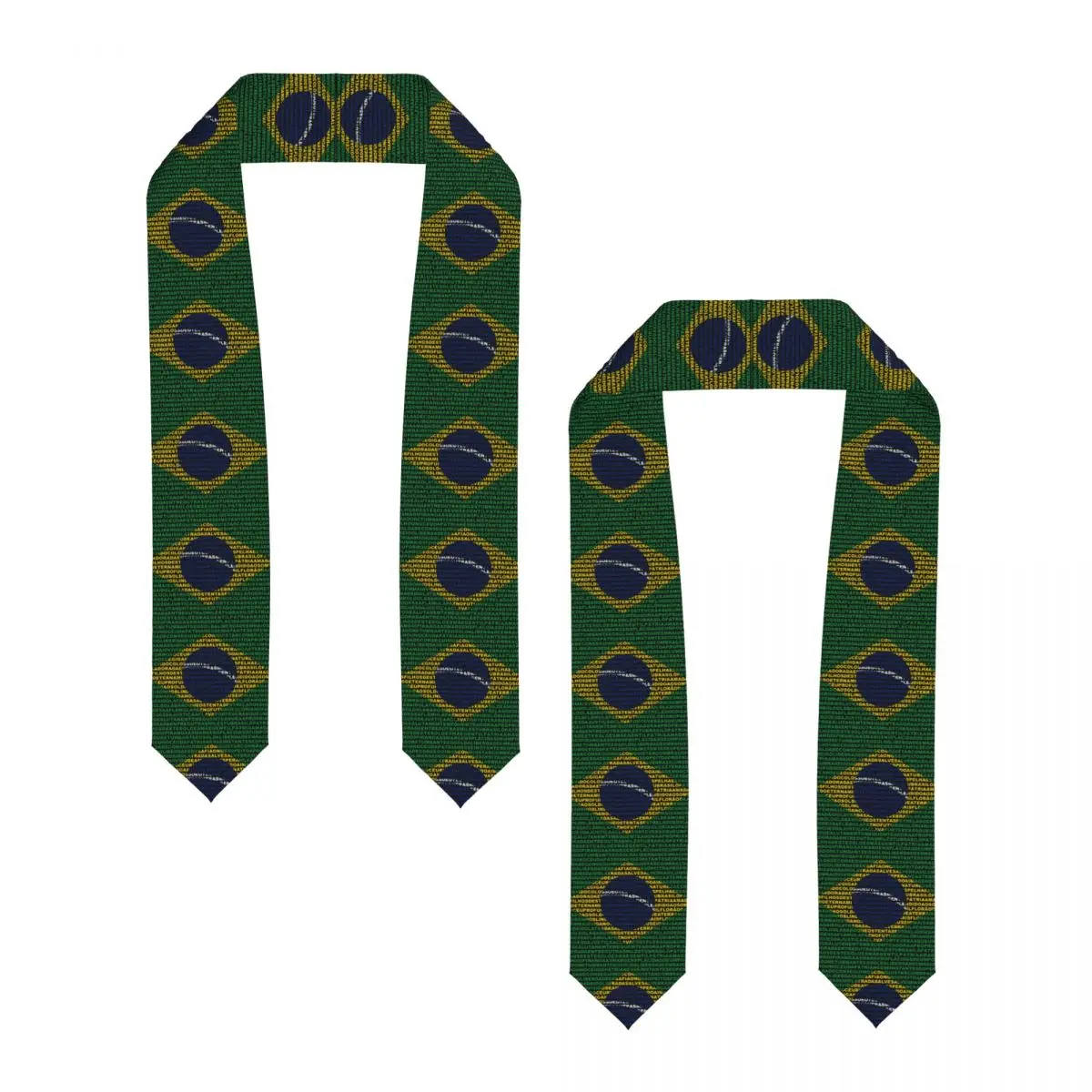 School Student Graduation Stole Brazil Flag Sash Graduate Ceremony Graduation Stole Photo Props