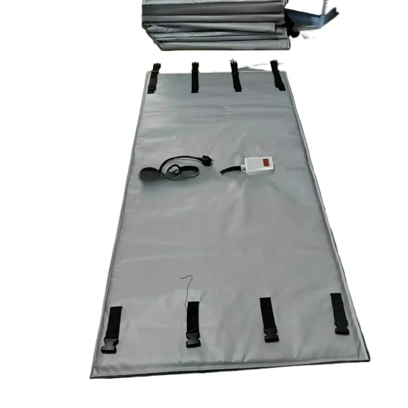 200L Drum Heater Adjustable Thermostat Industrial High Temperature Barrel Heating Equipment
