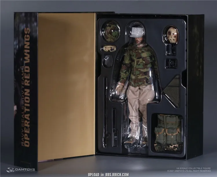 DAMTOYS-NAVY SEALS Radio Telephone Operator Figure, Masculino Soldado Action Body, Brinquedos Conjunto Completo, 12 ", Escala 1,6, Escala 1,6