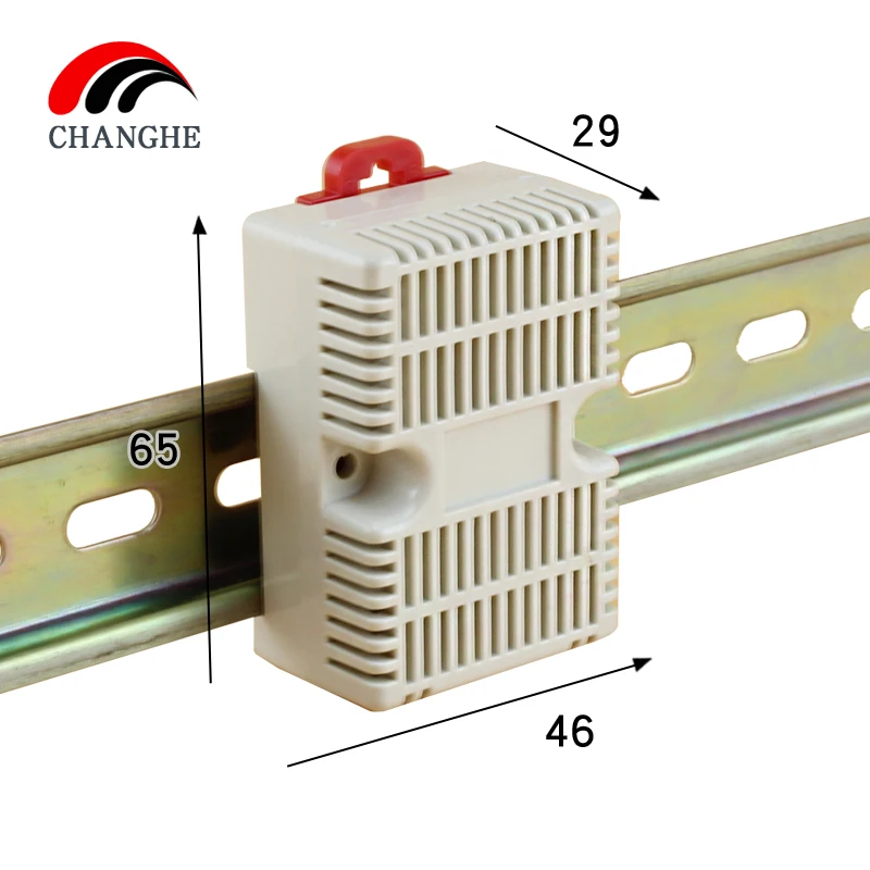 

Humidity sensor housing Industrial control housing Instrument housing Plastic junction box Guide rail installation 65 * 46 * 29