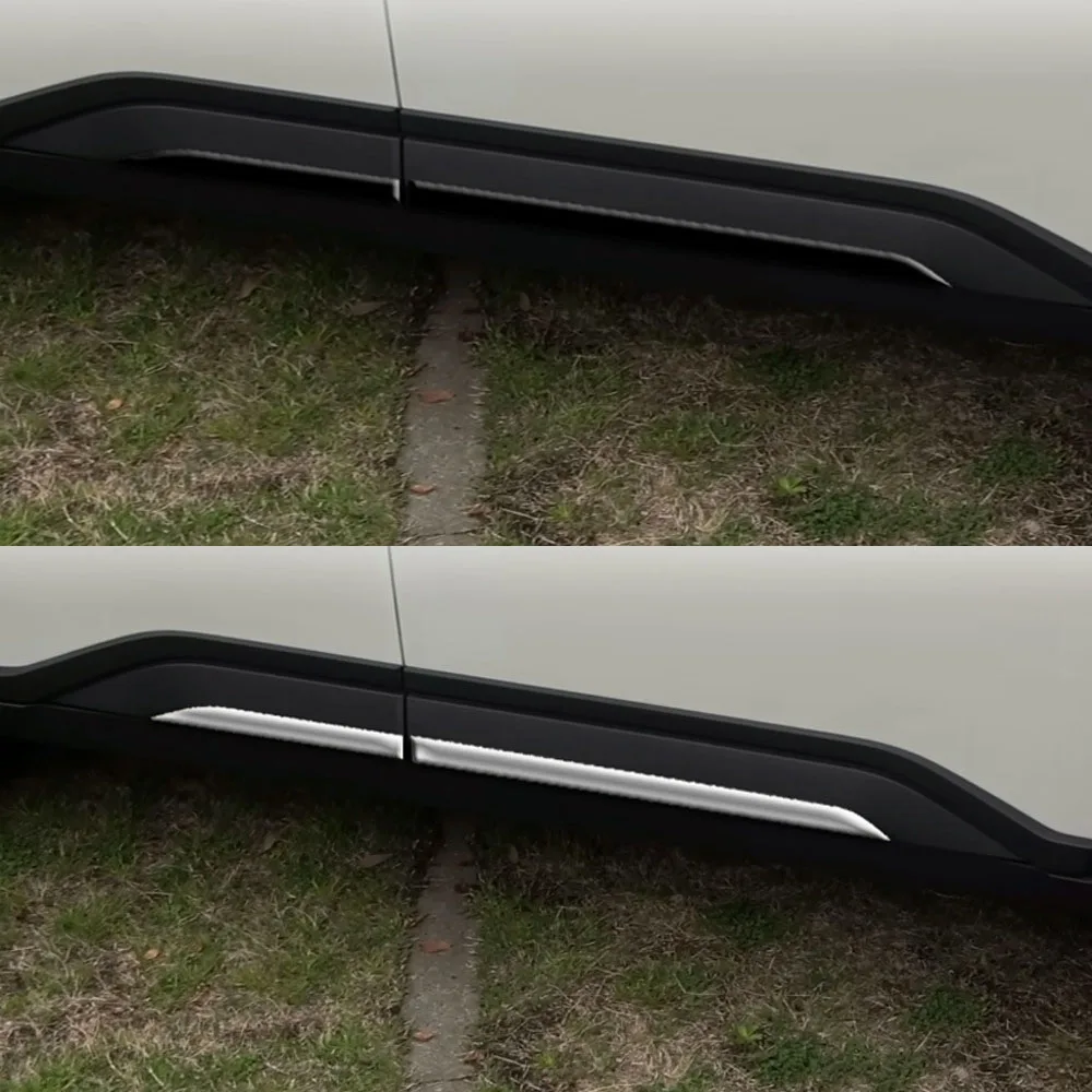 

For HONDA WR-V WRV DG5 Series 2024 2025 Exterior Body Side Trim Waterproof Black Door Protector Auto Modification Door Trim