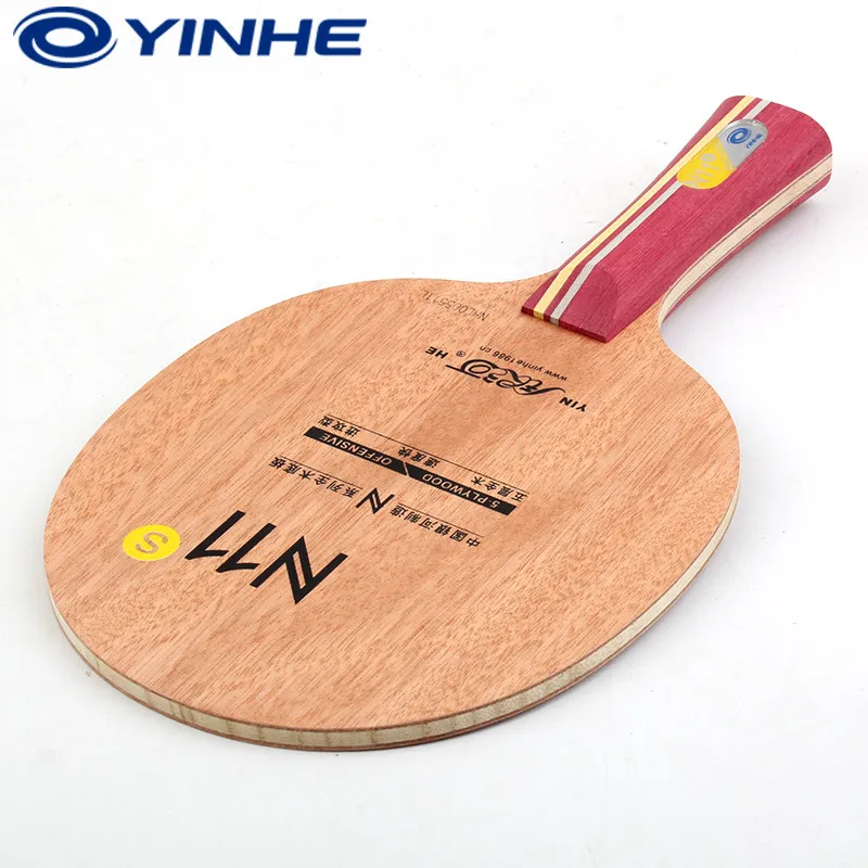 

Yinhe N10s N11s N12 Table Tennis Blade 5-ply All Wood Offensive Professional Ping Pong Bat Paddle for Kids Beginners Fast Attack