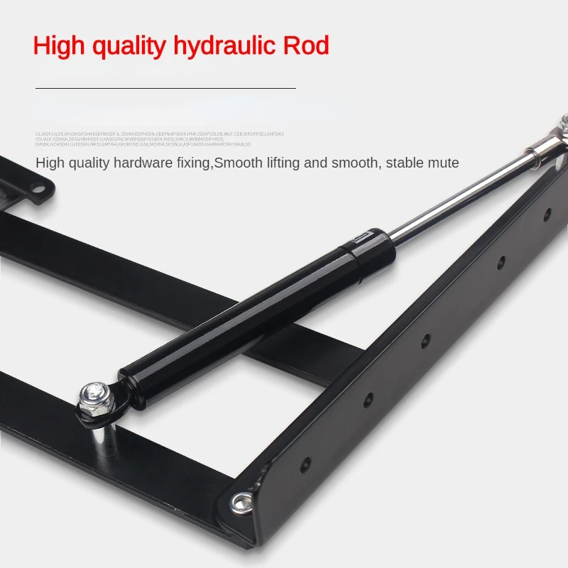 2Pcs DIY Lift UP Spring Hinge Hinges Lift Up Coffee Table Top Foldable Mechanism Hardware Furniture Lift Folding Cabinet Hinge