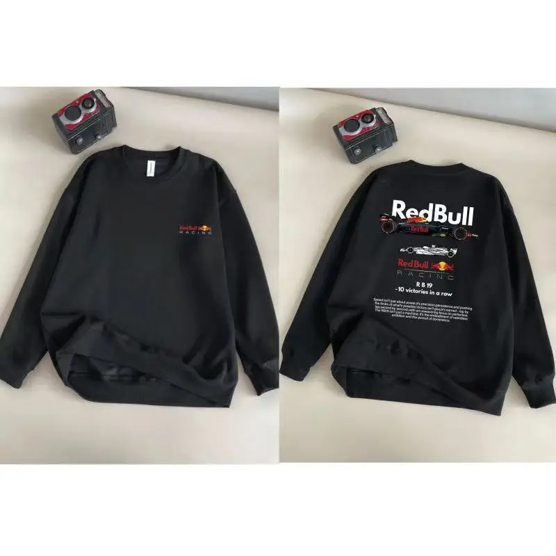 Bluza męska Red Bull Extreme Sports F1 Team Off-Road Speed Downhill Motorcycle, luźny krój, jesień, casual