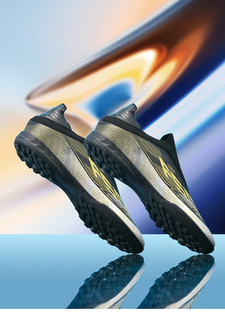 Herren Original Fußballschuhe Hochwertige Atmungsaktive Ultraleichte Profi-Fußballschuhe für Spielfeld und Training – Detail 34