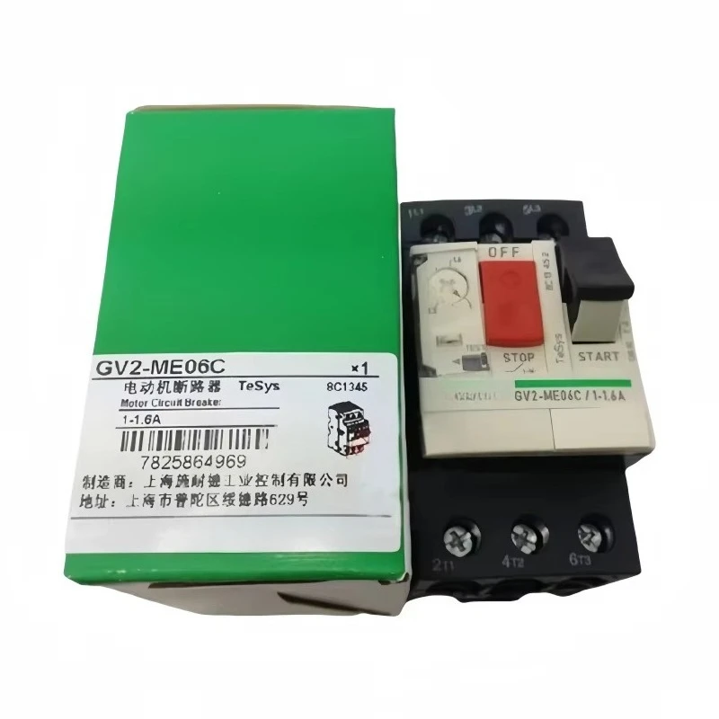 GV2-ME14C 6-10A GV2-ME07C 0.6-1A GV2-ME08C 2.5-4A GV2-ME10C 4-6A Motor Protection Circuit Breaker