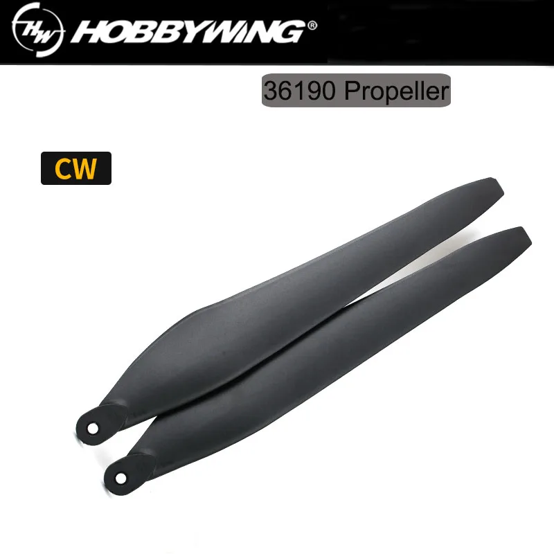 Original Hobbywing FOC 36190 36inch Compound Material Aviation Folding Propeller CW CCW for X9 PLUS Motor