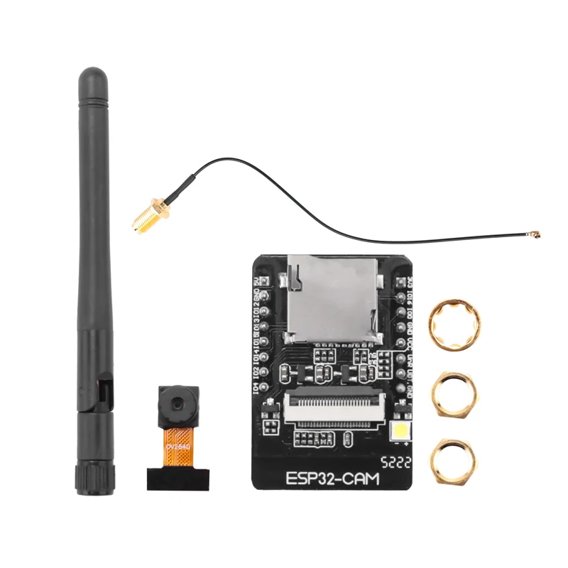 ¡Nuevo! !ESP32-CAM-MB USB ESP32 Serial a Wifi ESP32 CAM Placa de desarrollo CH340G 5V Bluetooth + cámara OV2640 + antena 2,4G IPX