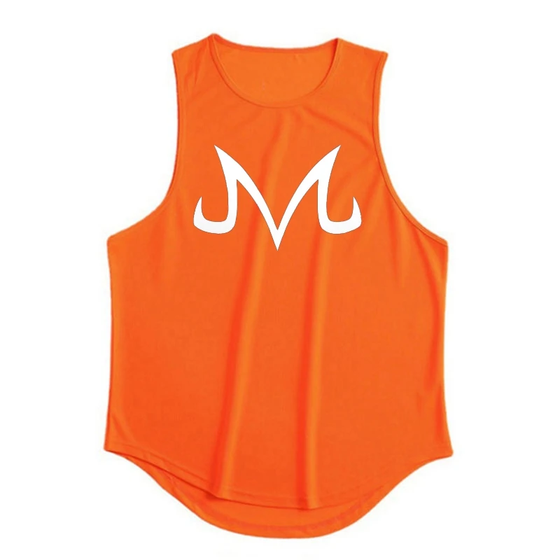 Funny Letter Print Men's Tank Tops Summer Quick Dry Breathable Training Clothing Fashion Sleeveless Shirt Gym Fitness Loose Vest