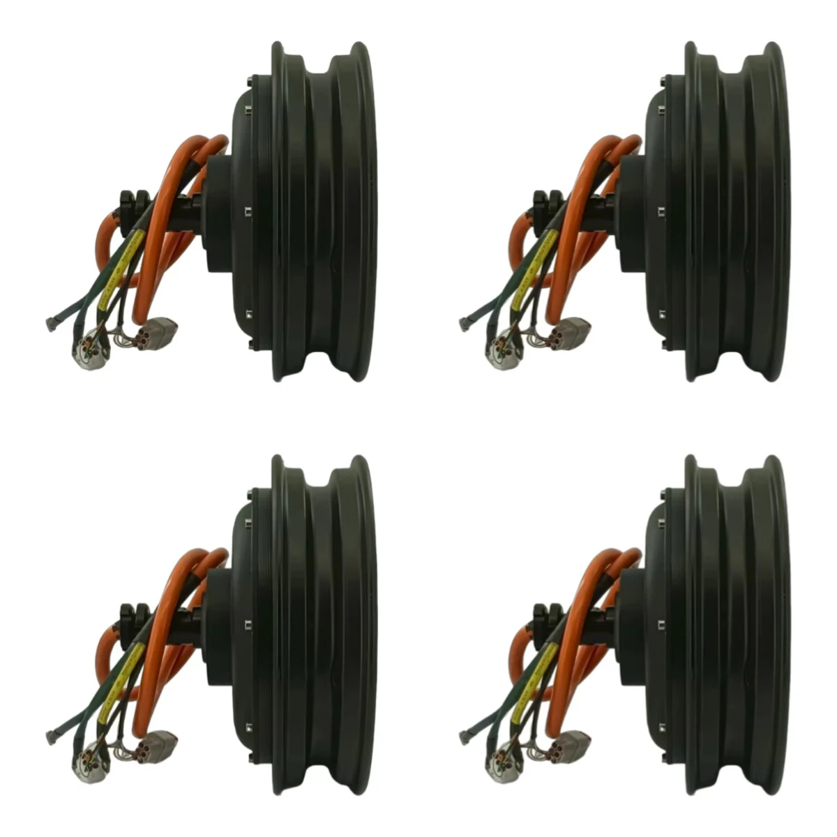 10.0 Inch 72V 3000W IP67 Waterproof Aluminum Brushless Rear Wheel Hub Motor for Mobility Scooters & Go-Karts