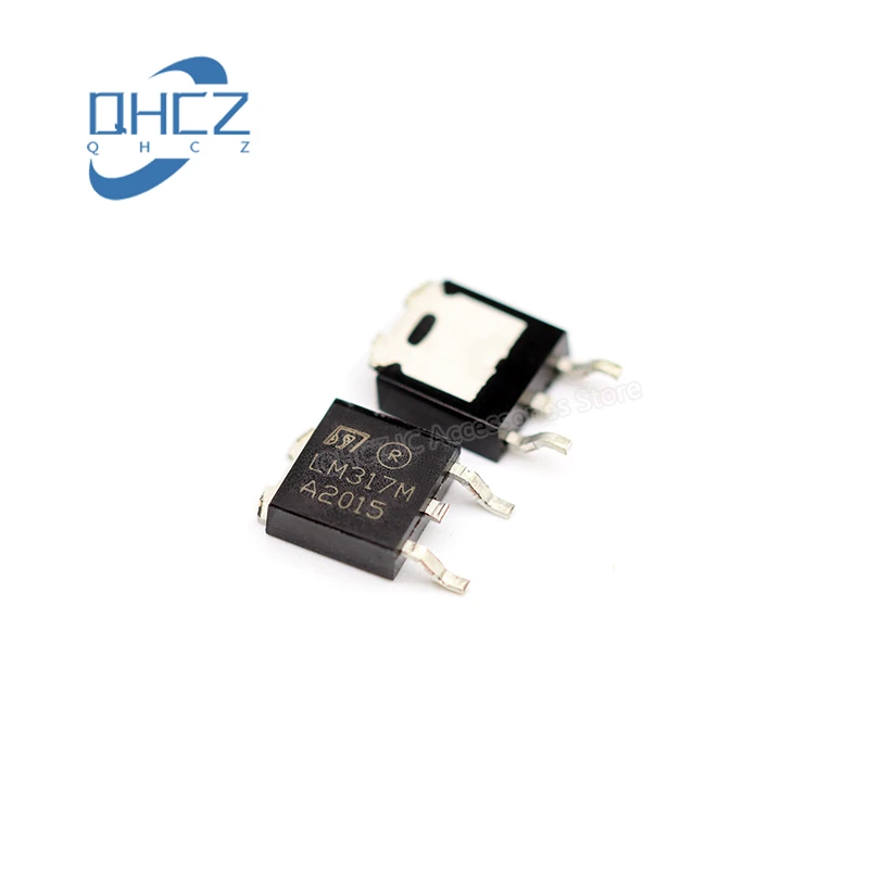 20PCS LM317M SOT-252 SMD LM317 three-terminal adjustable voltage regulator LM317MDT-TR New Original IC chip In Stock