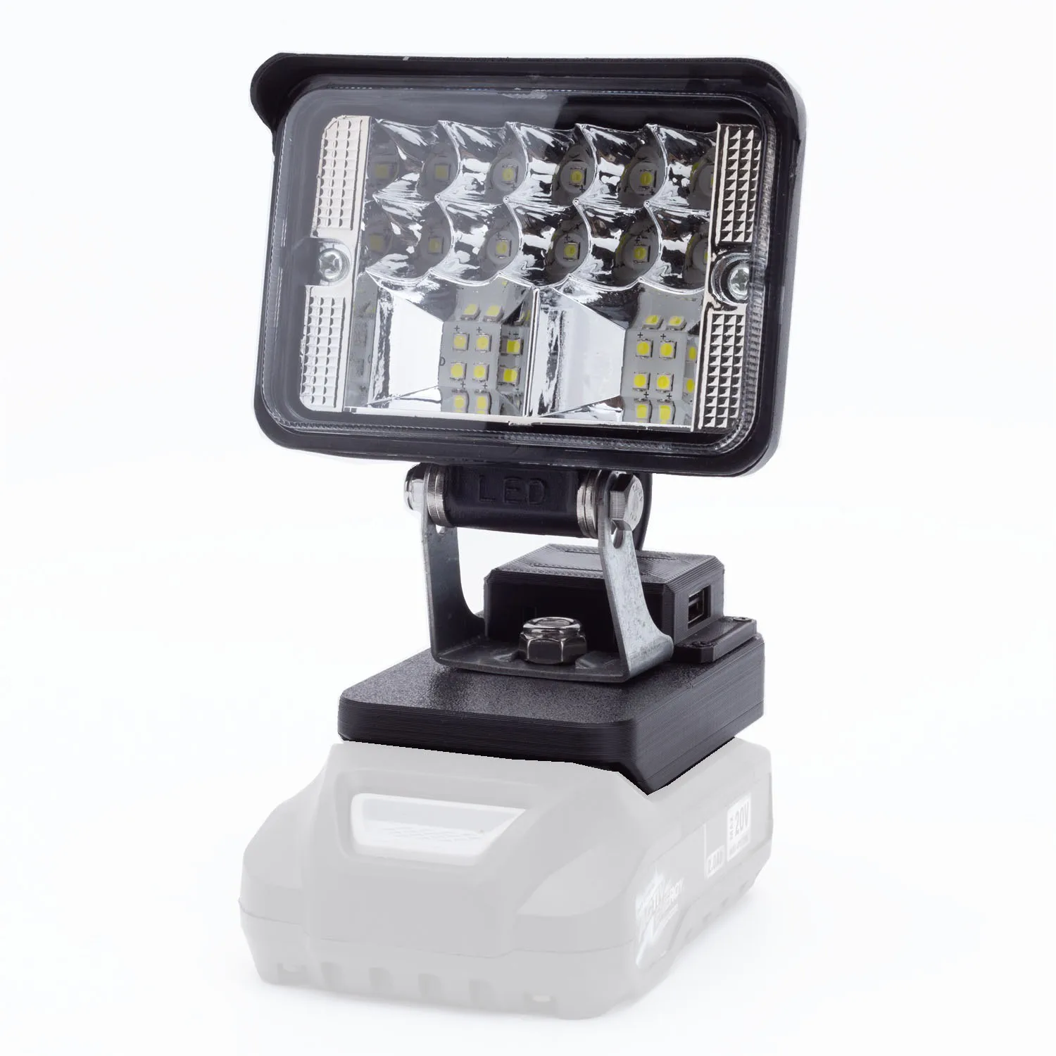 

LED Work Light for Aldi Ferrex 20v ActivEnergy Batteries Portable with USB Campaign LED Light(no battery)