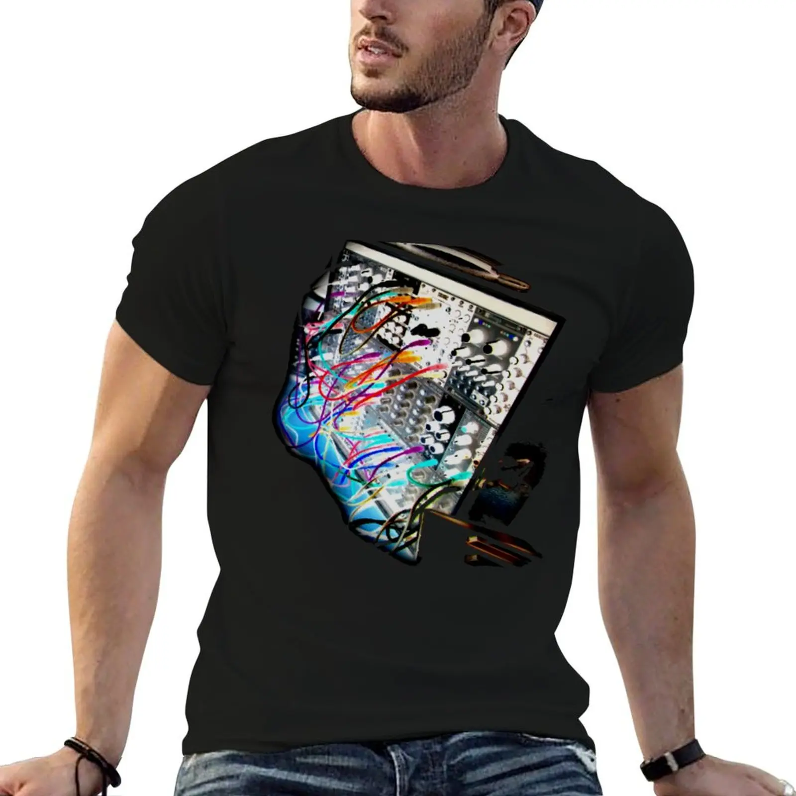 

Eurorack modular system T-Shirt t shirts designer t shirts for man cotton soft t shirt man cotton T-shirt
